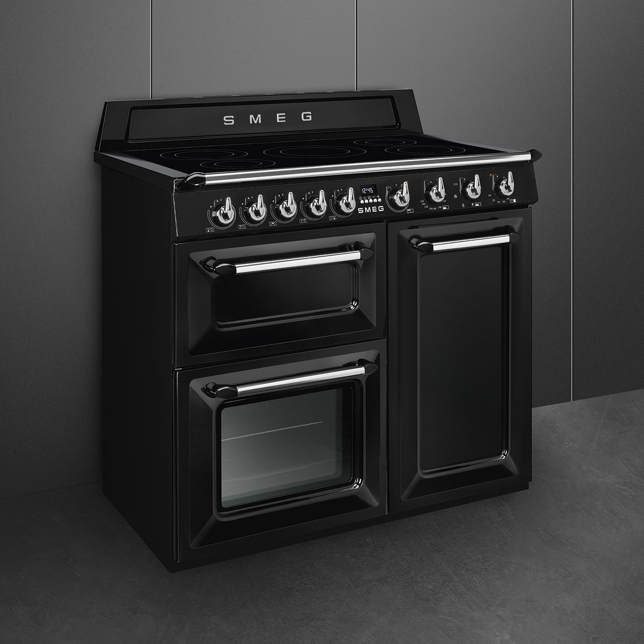 SMEG fornuis met inductie kookplaat - 100cm - TR103IBL2