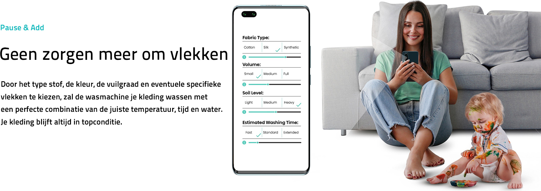 HISENSE wasmachine - WF5S1043BW