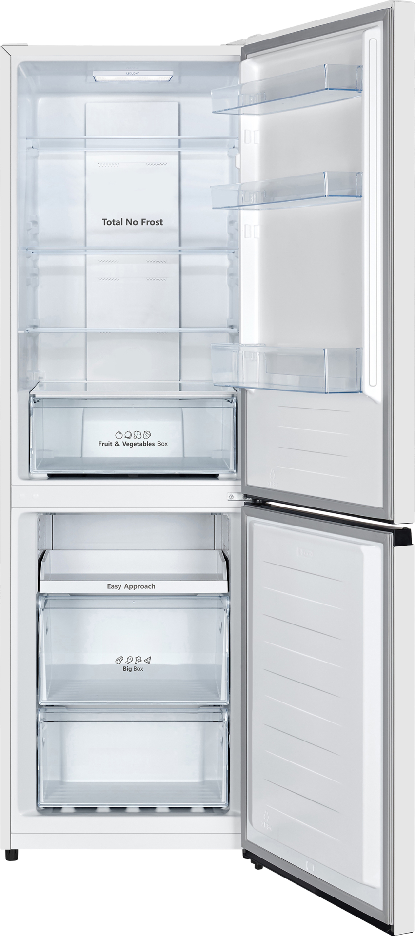 HISENSE vrijstaande koel-/vriescombinatie - 186cm - RB390N4BWC