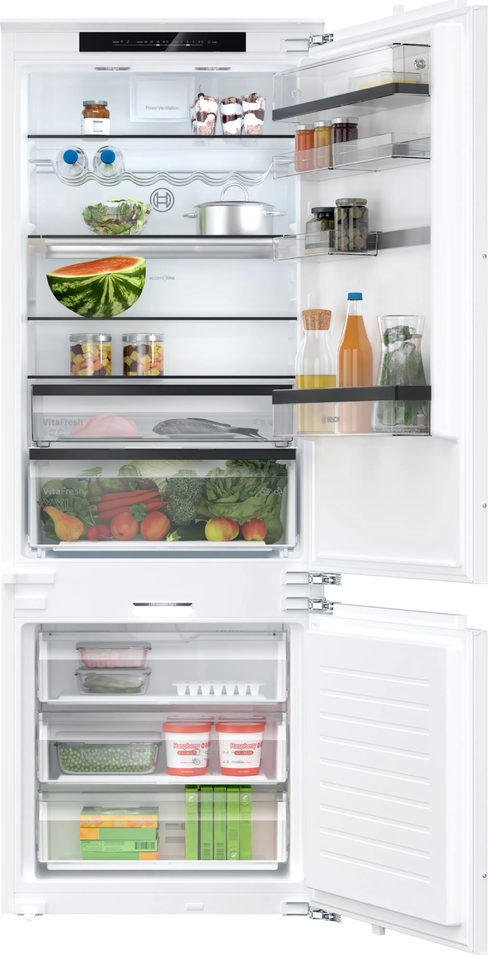 BOSCH SERIE 6 koel-/vriescombinatie - 194cm - KBN96SDD0