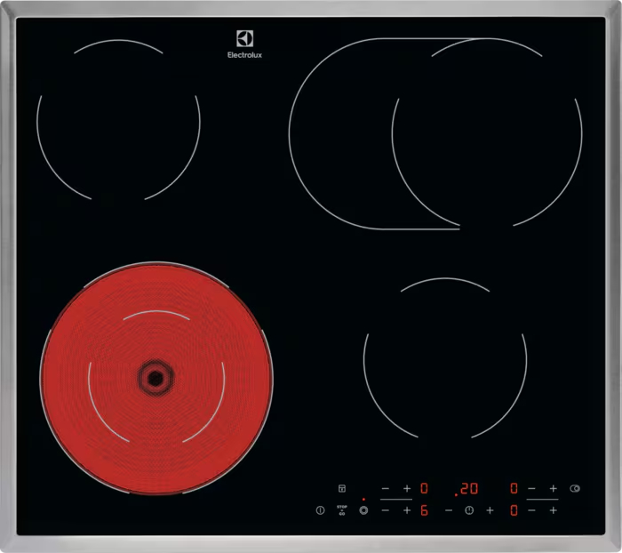 ELECTROLUX 300 vitrokeramische kookplaat - 60cm - LRR6436M