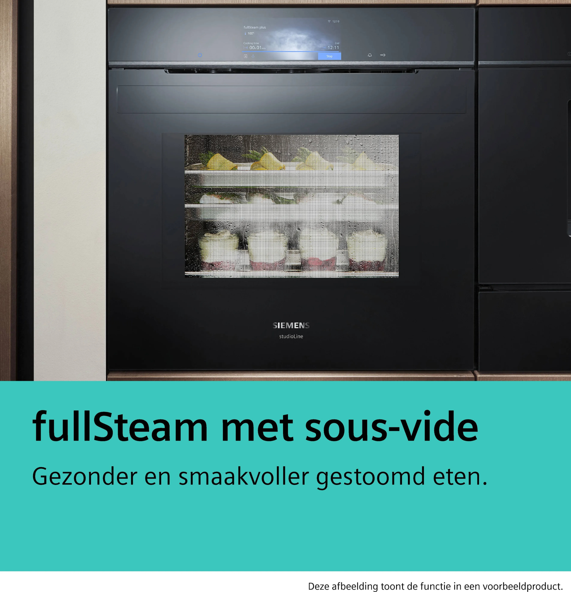 SIEMENS IQ700 stoomoven - 45cm - CD914GXB1