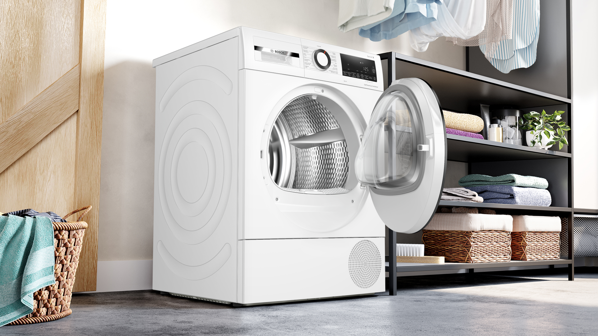 BOSCH SERIE 6 Droogkast 8 kg - WQG235DEFG