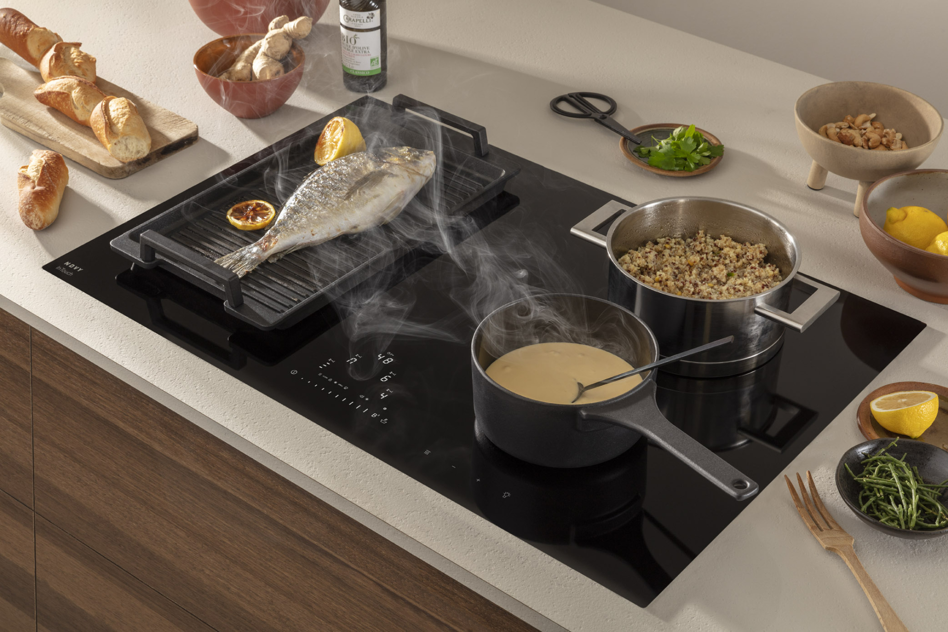 NOVY inductiekookplaat - 80cm - 1775