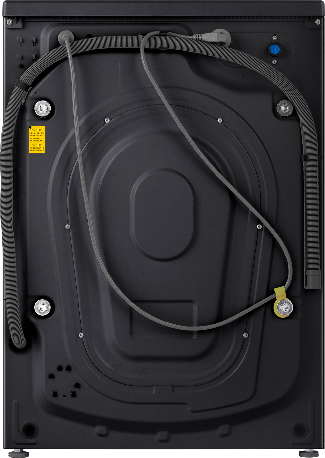 HISENSE was- droogcombinatie - WD3S9043BB3