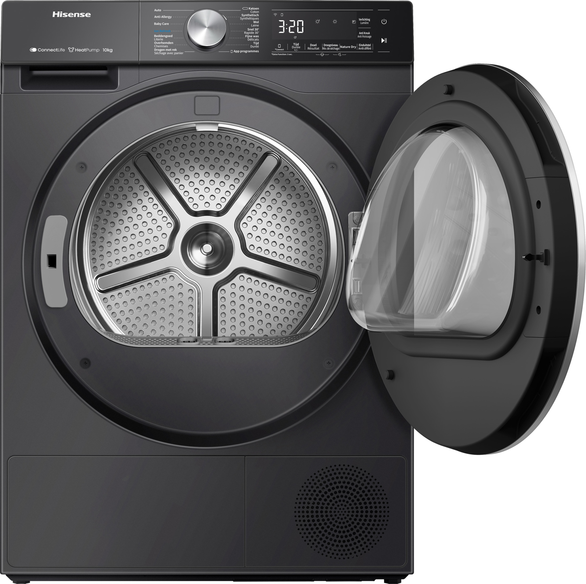 HISENSE droogkast - warmtepomp - DH5S102BB