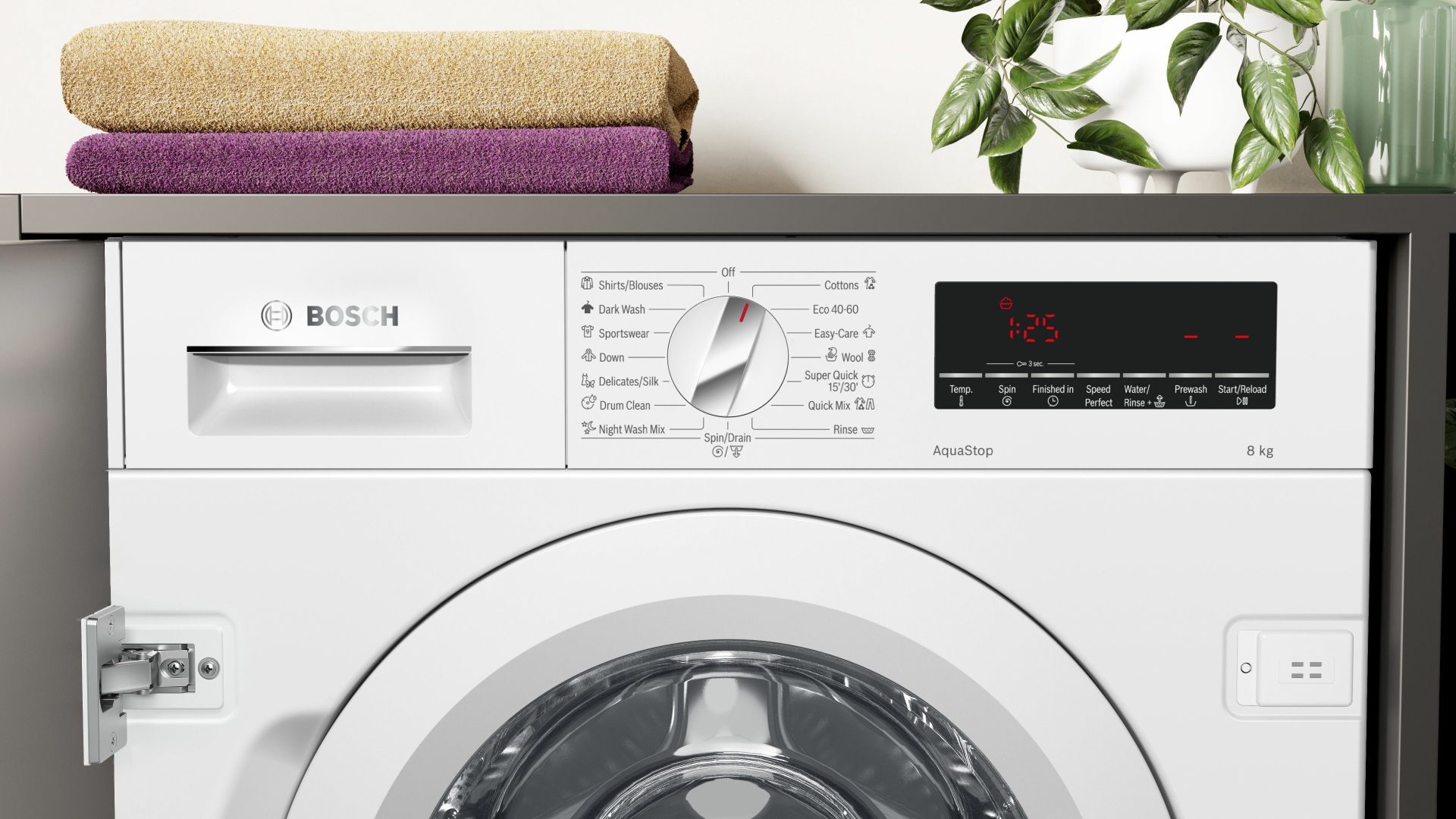 BOSCH SERIE 8 Inbouw wasmachine 8 kg - WIW28542EU