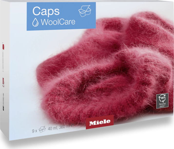 MIELE wasmiddel - CAPSWOOLCARE