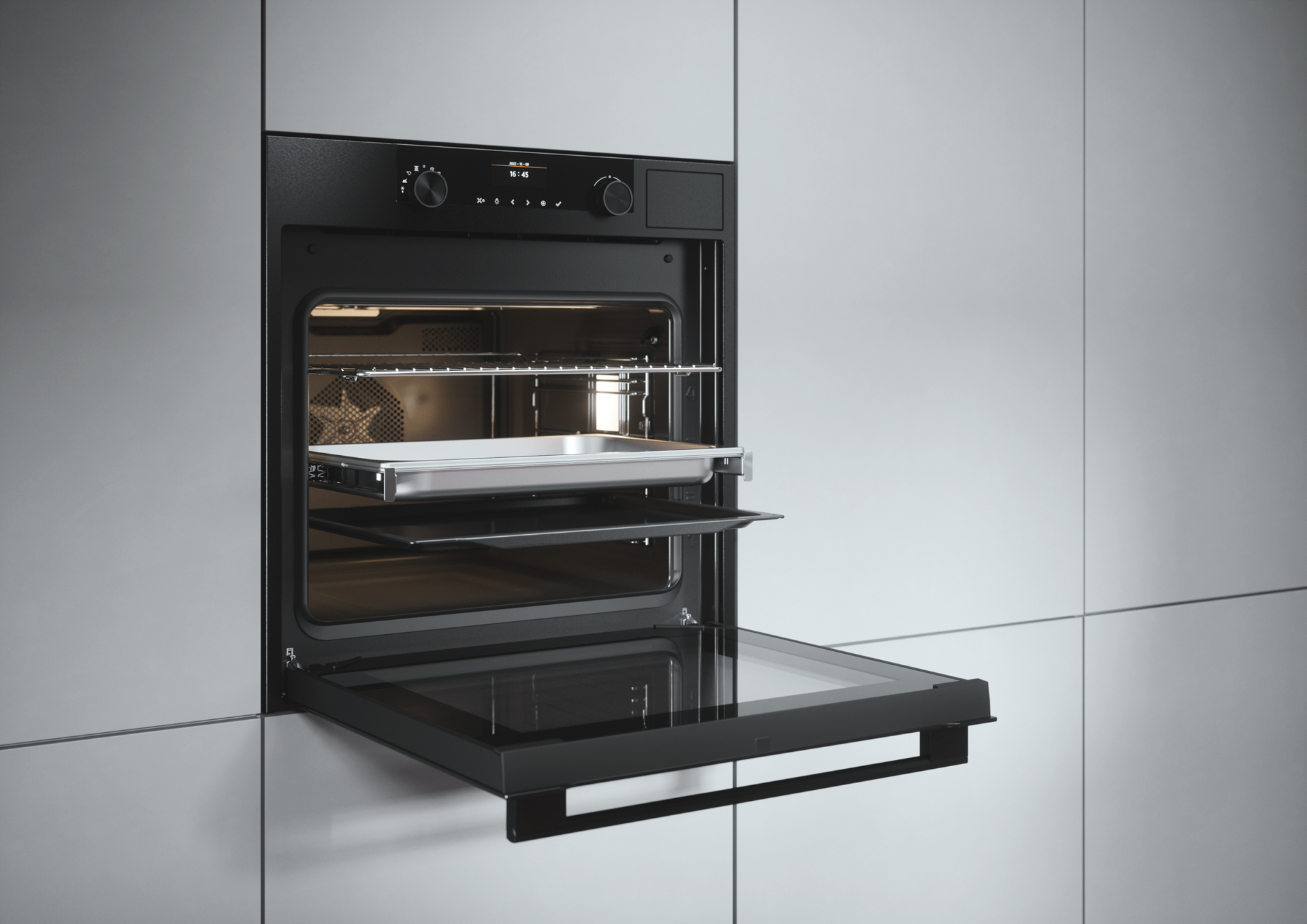 ATAG multifunctionele oven met stoom - 60cm - CS66121C