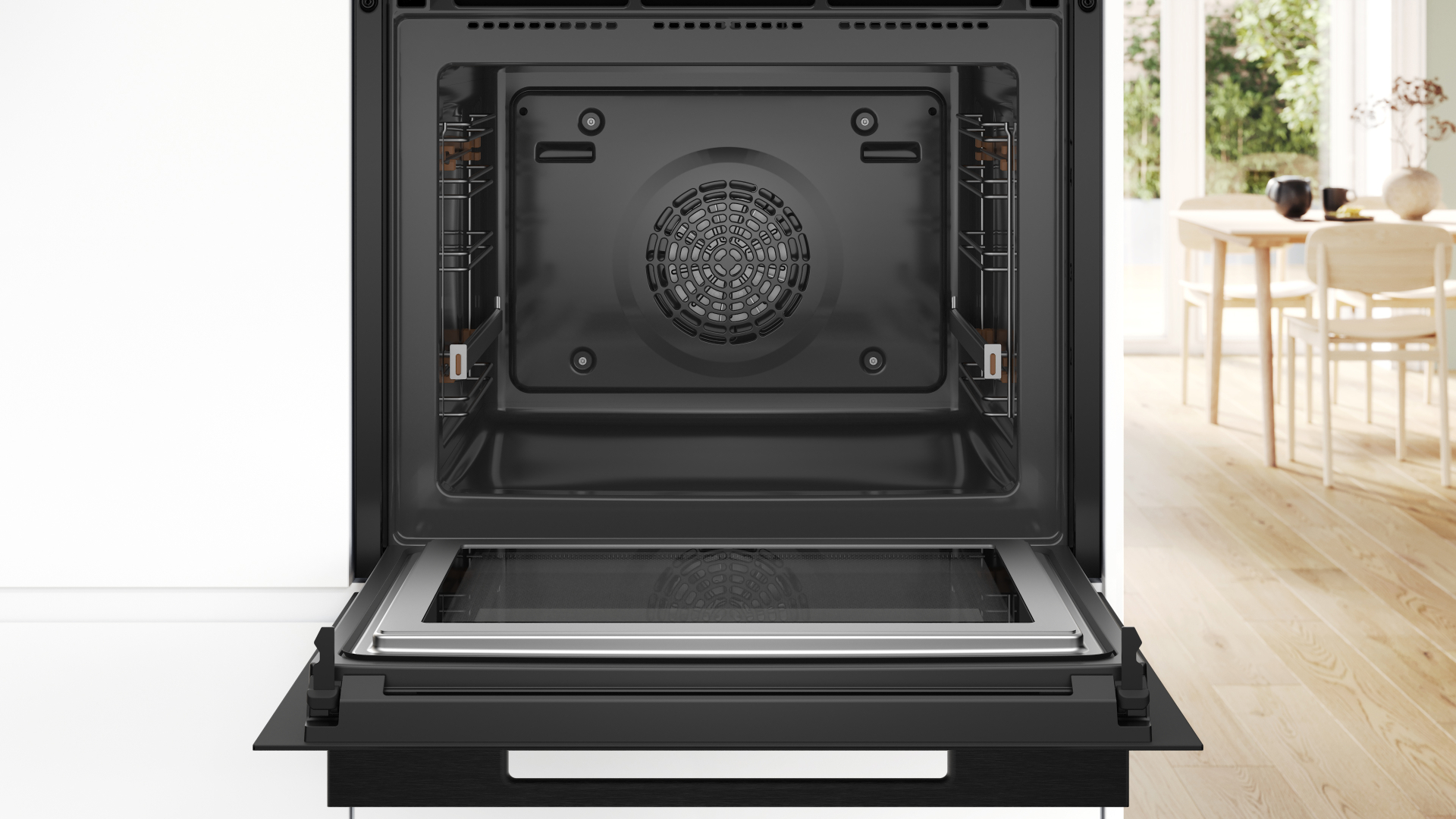 BOSCH SERIE 8 multifunctionele oven met microgolfoven - 60cm - HMG976KM1