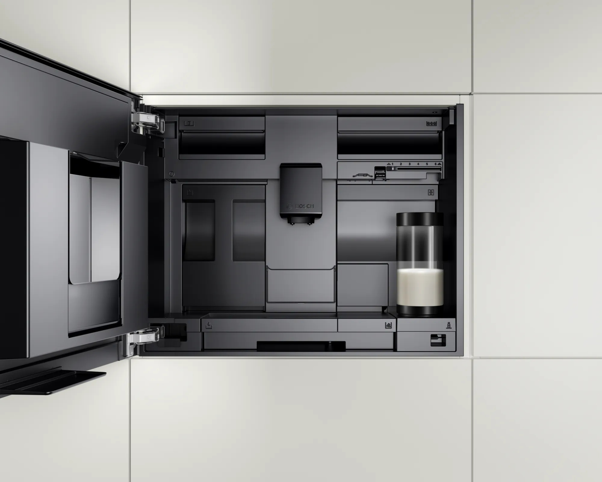 BOSCH SERIE 8 inbouw koffiemachine - 45cm - CTL9181B0