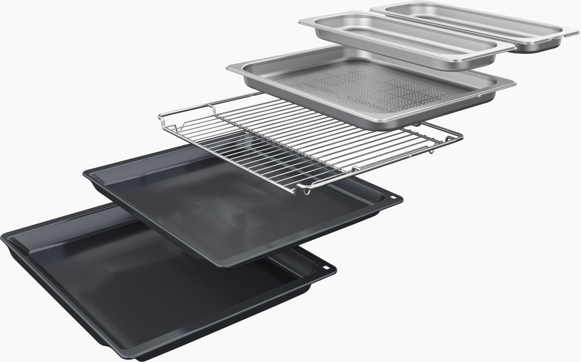 BOSCH SERIE 8 multifunctionele oven met stoom - 60cm - HSG7584B1