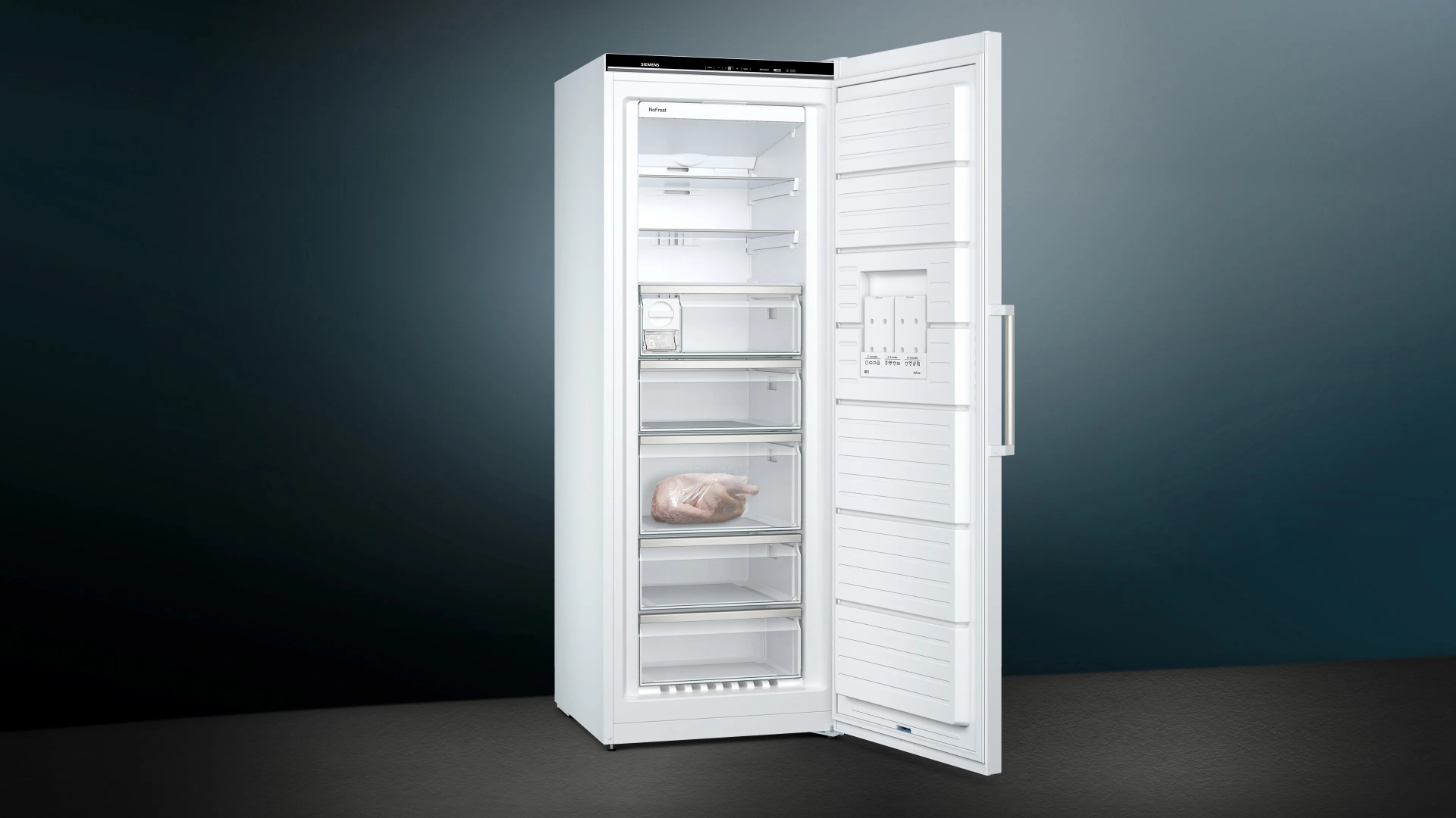 SIEMENS iQ500 vrijstaande vriezer - 191cm - GS58NAWCP