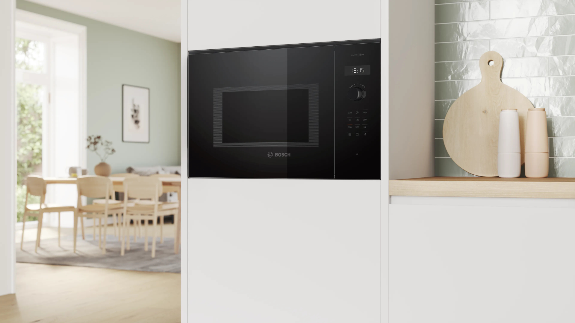 BOSCH SERIE 6 microgolfoven met grill - 38cm - BEL454MB1F