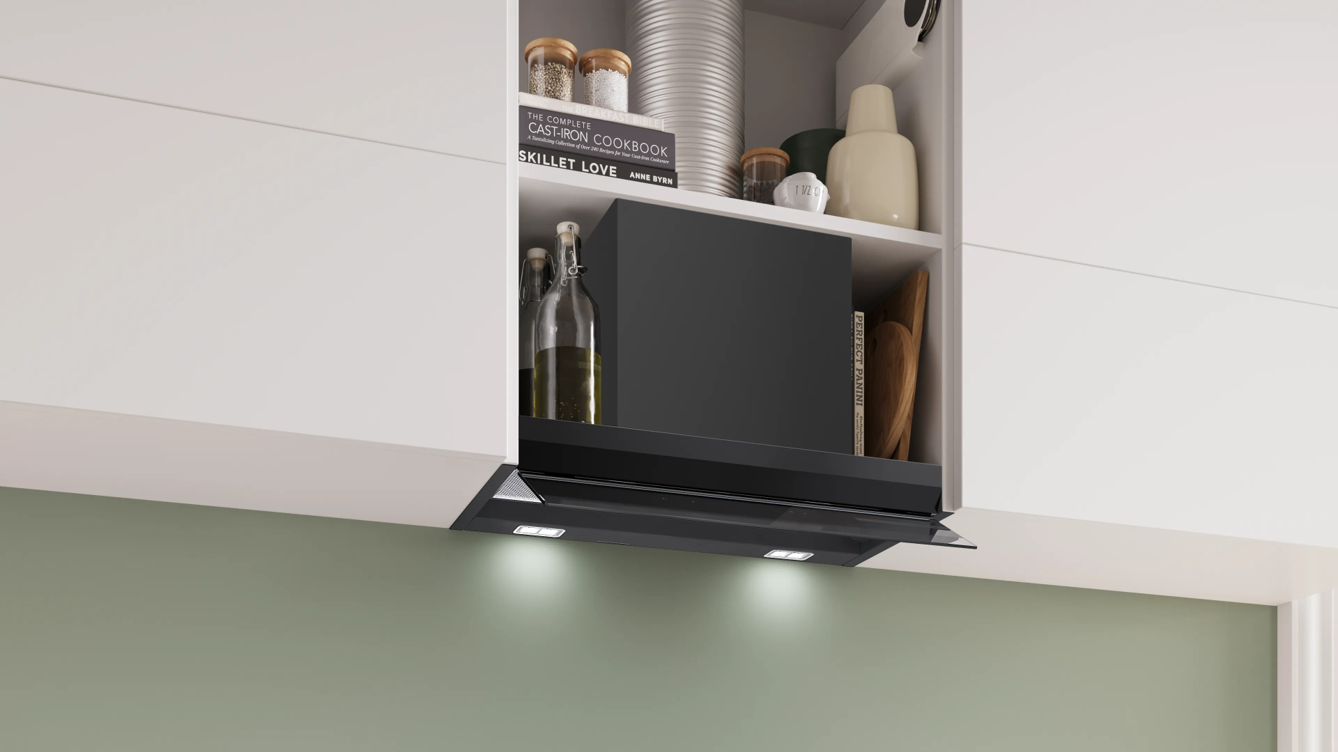 BOSCH SERIE 6 geïntegreerde dampkap - 60cm - DBB67DP60