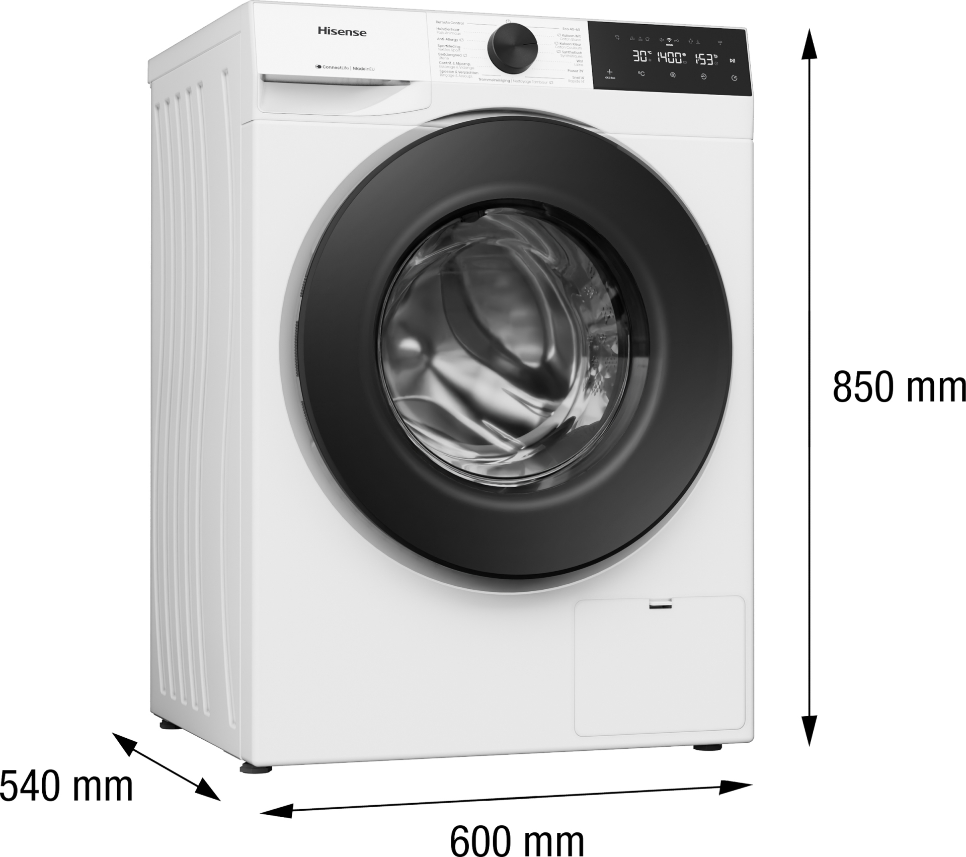 HISENSE WF3E8063BWF