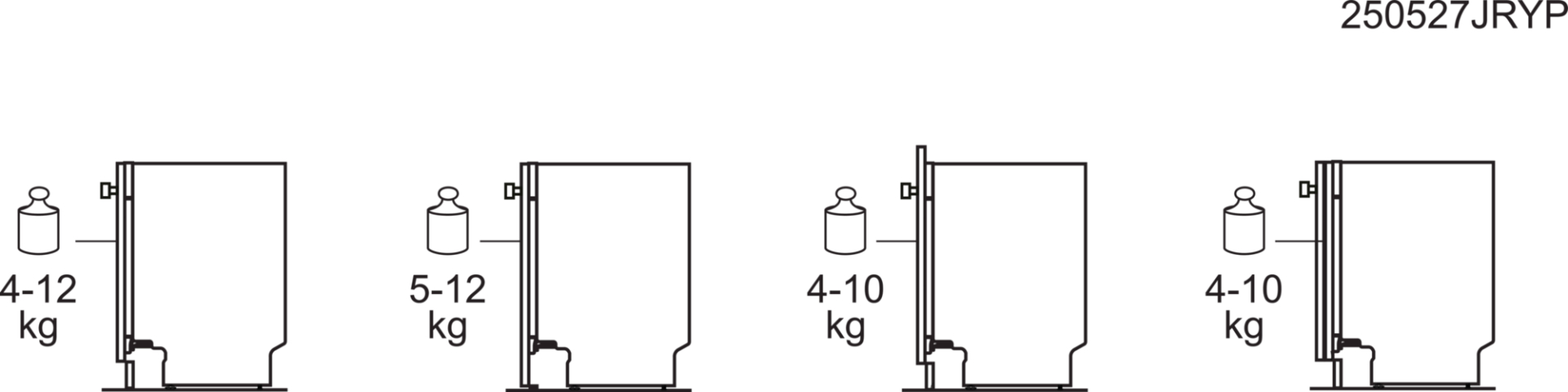 AEG 8000 vaatwasser volledig integreerbaar - NG82IA10SK