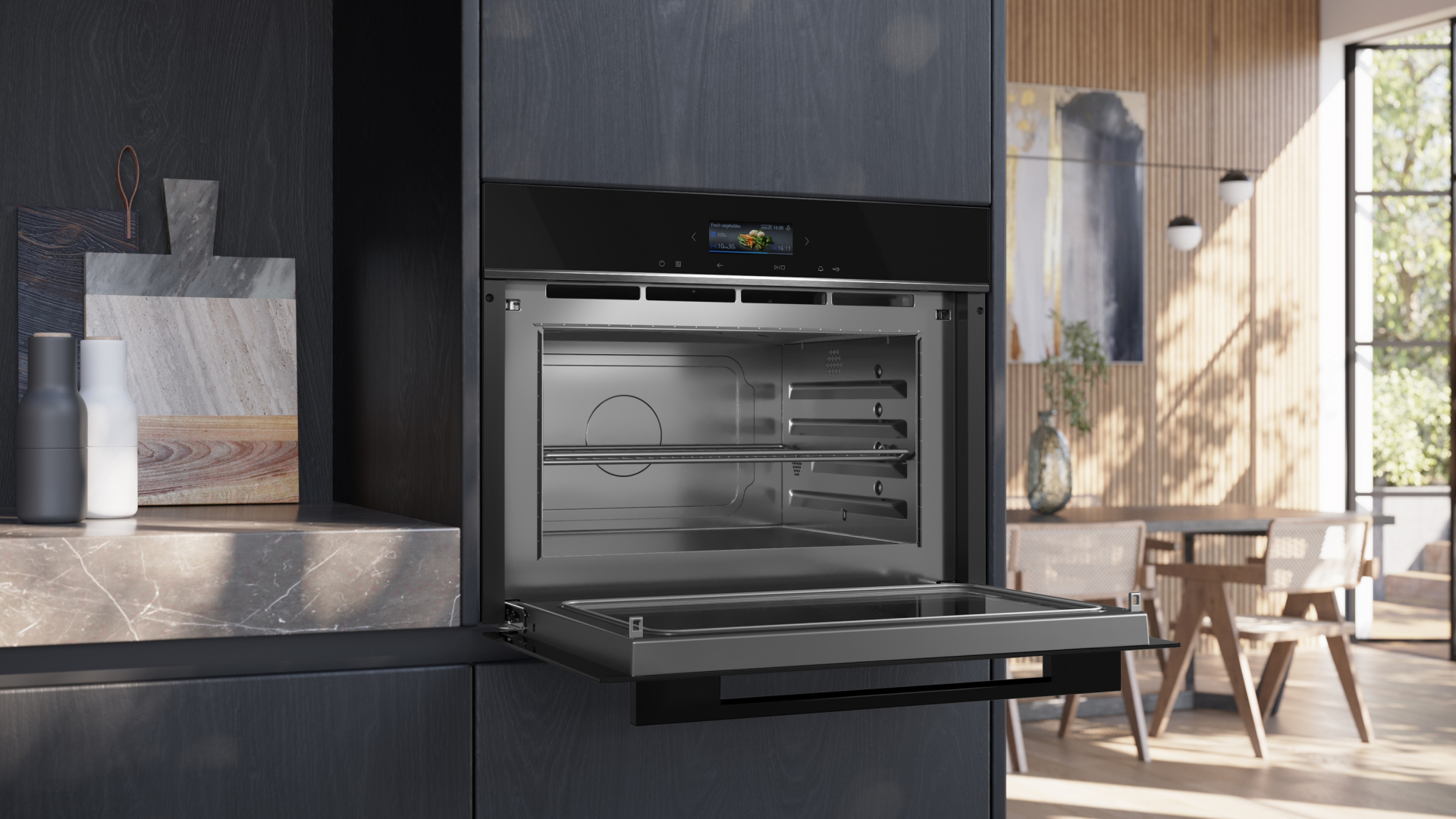 SIEMENS IQ700 microgolfoven met grill - 45cm - CE732GXB1