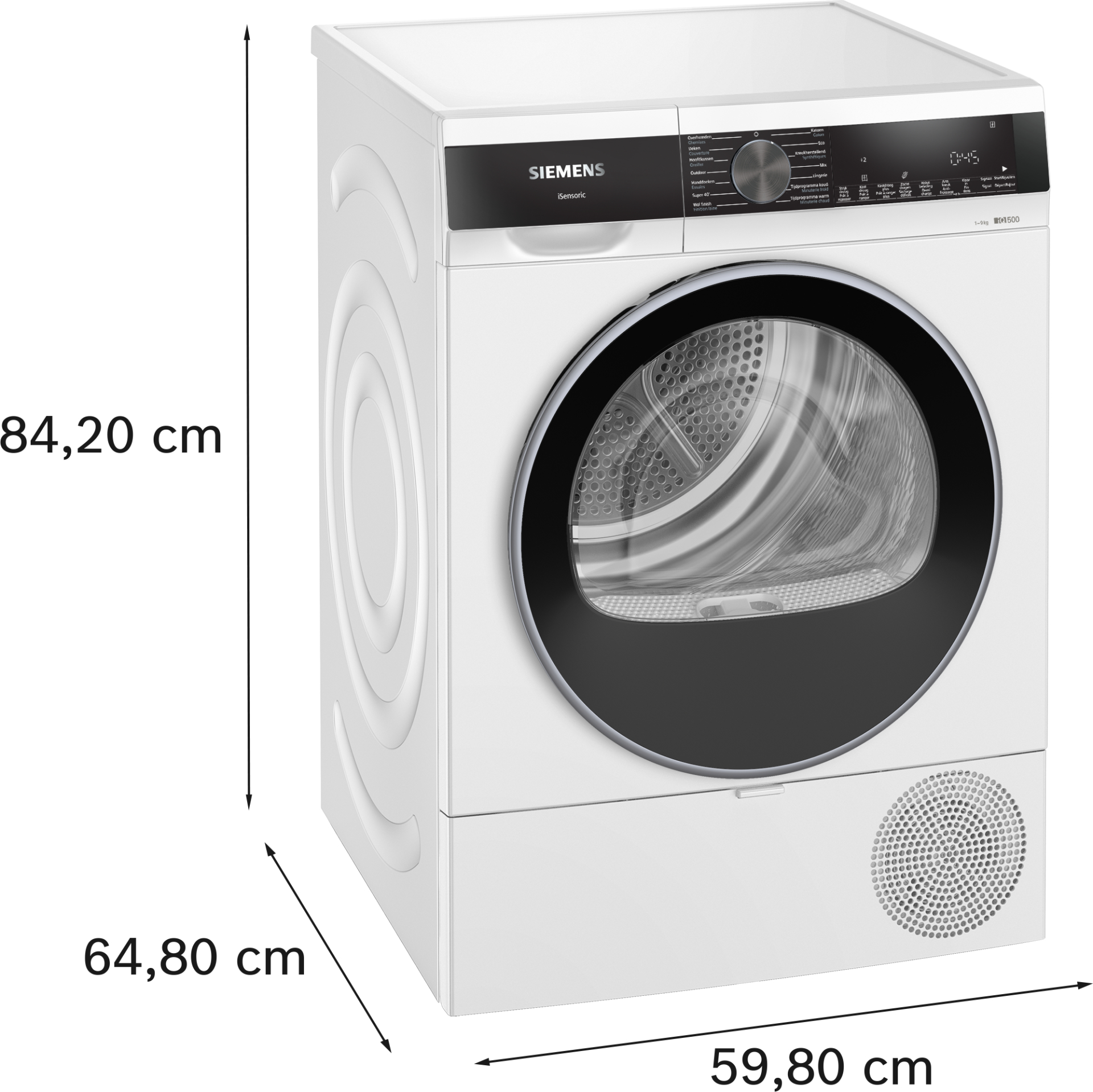 SIEMENS iQ500 droogkast - WQ32G20BFG