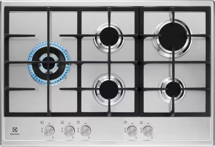 ELECTROLUX 600 gaskookplaat - 74cm - KGS7566SX