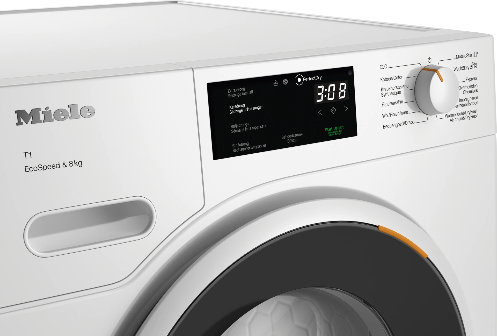 MIELE CLASSIC WHITE EDITION Droogkast 8 kg - TWC640WP