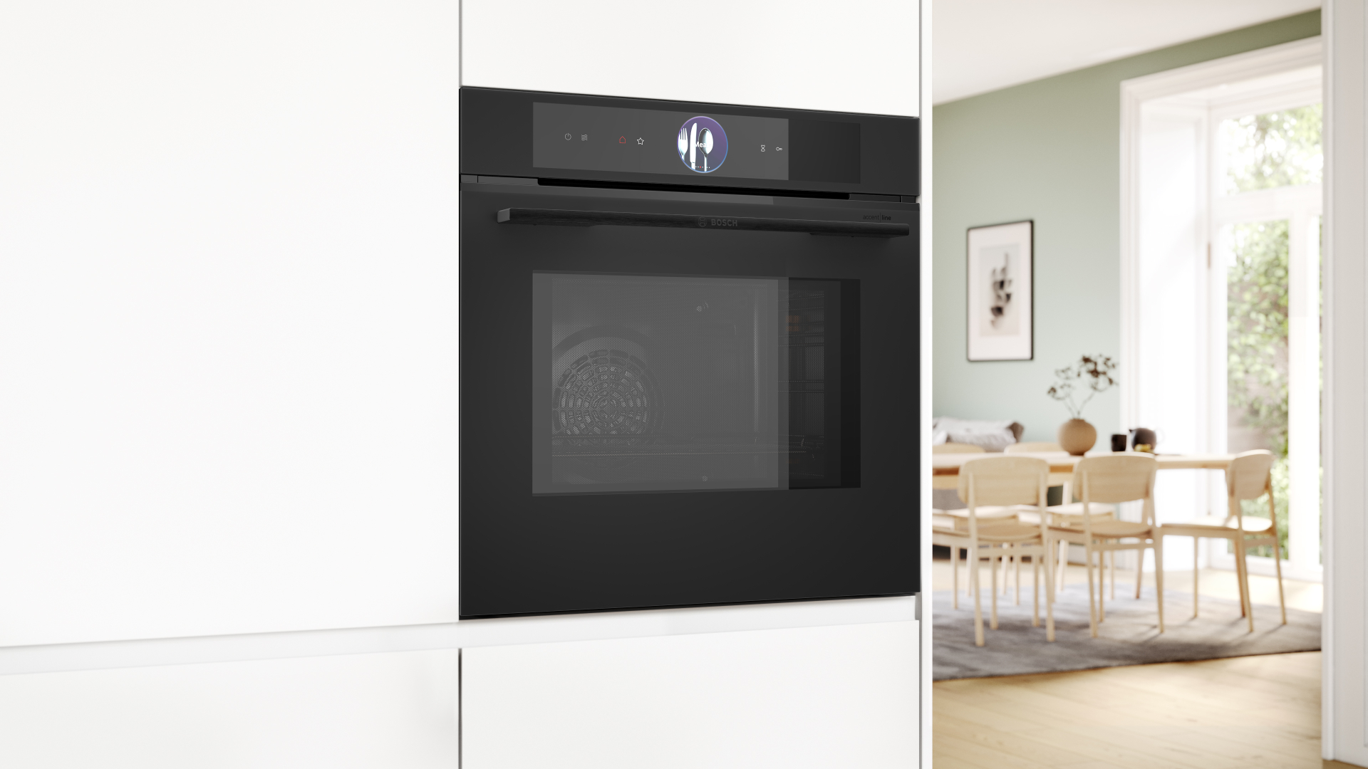 BOSCH SERIE 8 multifunctionele oven met microgolfoven - 60cm - HMG976KM1