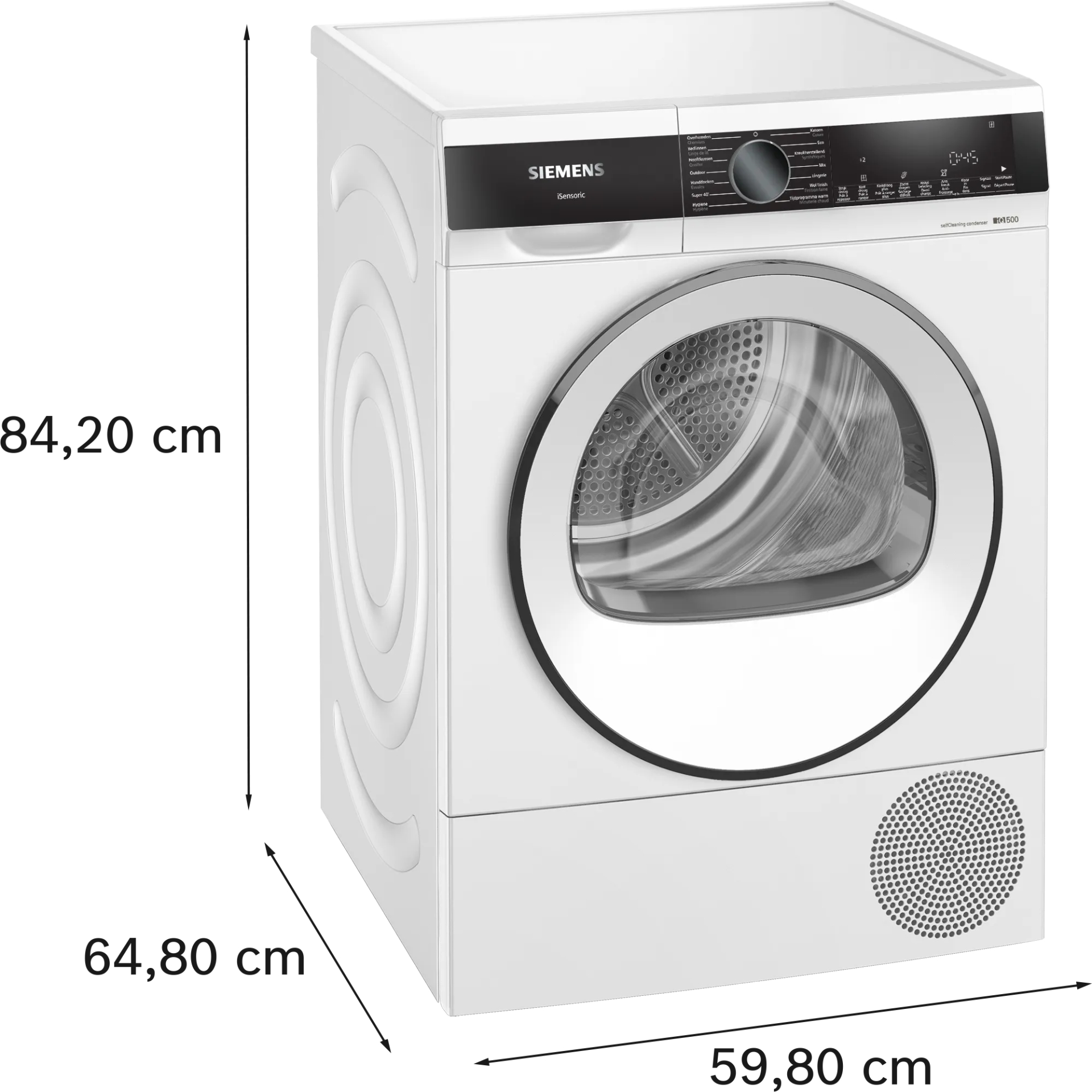 SIEMENS IQ500 droogkast - WQ35G2DMFG