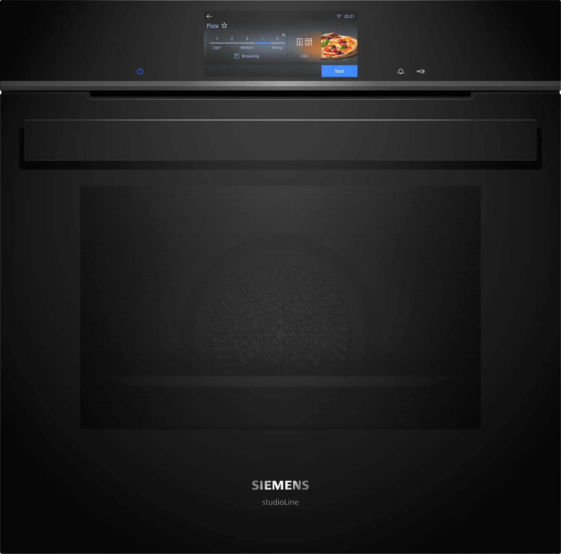 SIEMENS iQ700 multifunctionele oven met stoom - 60cm - HS958GED1