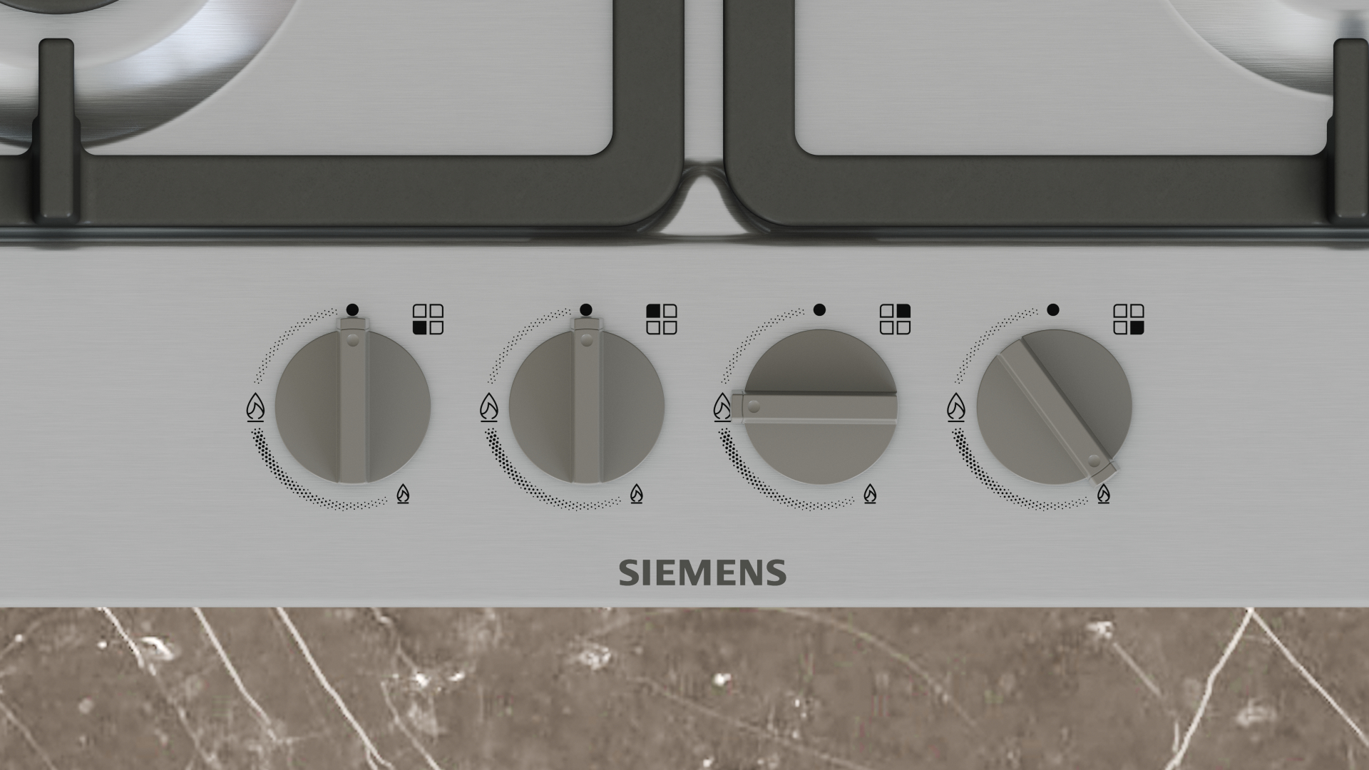 SIEMENS IQ300 gaskookplaat - 60cm - EG6B5PK90