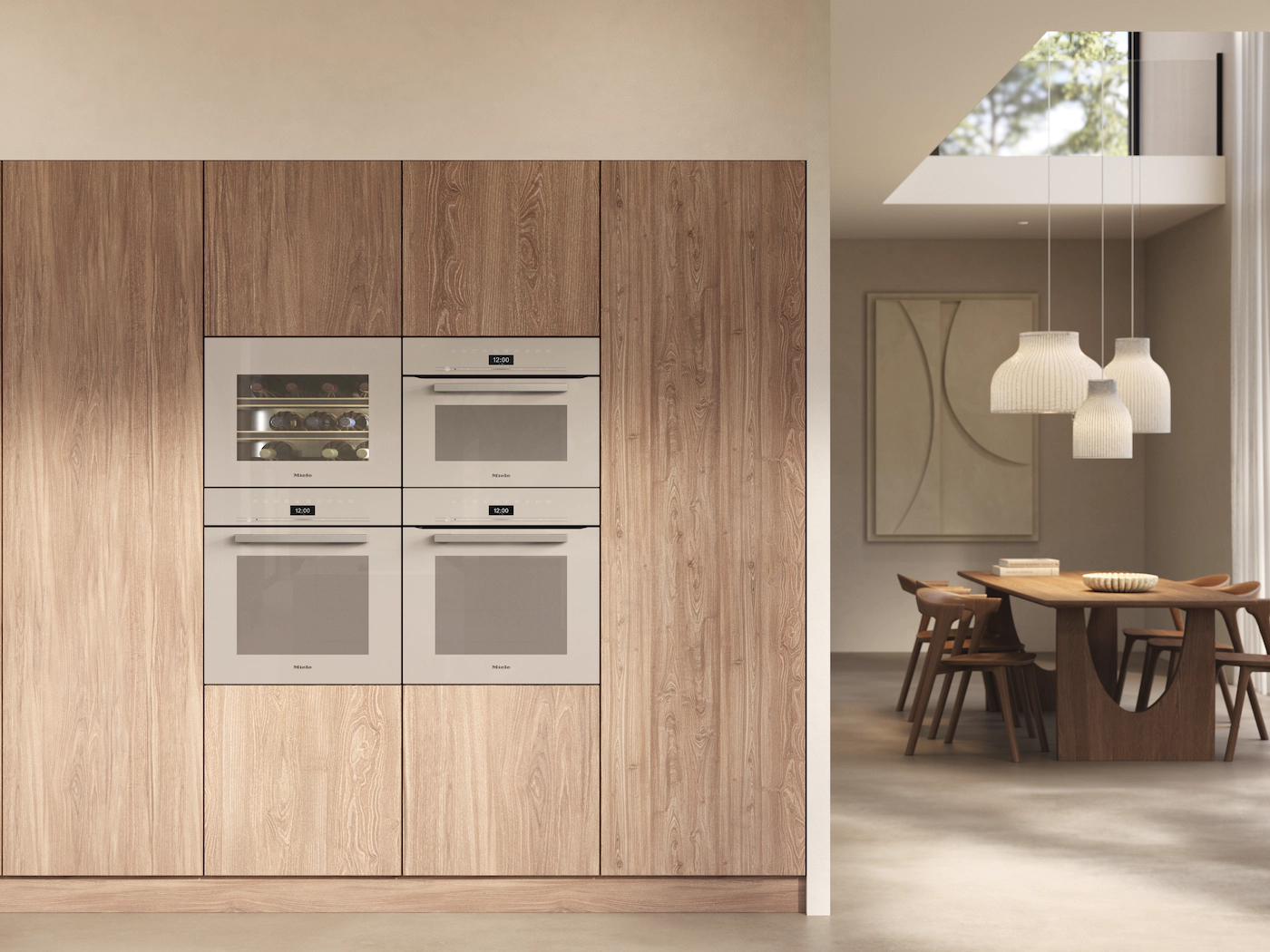 MIELE multifunctionele oven met stoom - 60cm - DGC7460HCPROPEARLBEIGEEU3