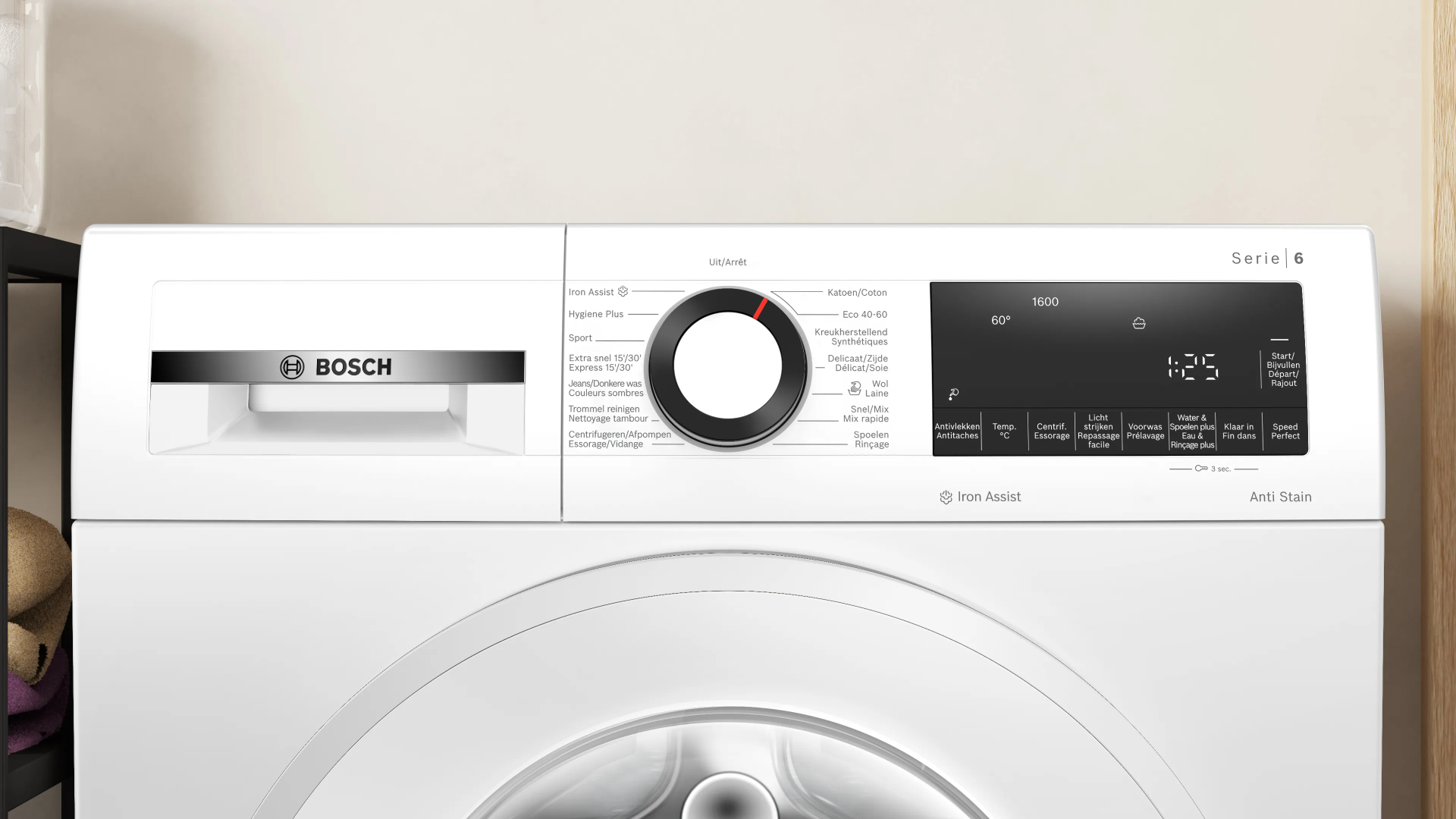 BOSCH SERIE 6 Wasmachine 9 kg - WGG246ZEFG