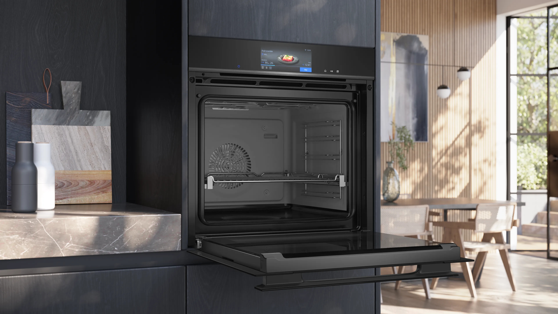 SIEMENS iQ700 multifunctionele oven met stoom - 60cm - HS958GED1