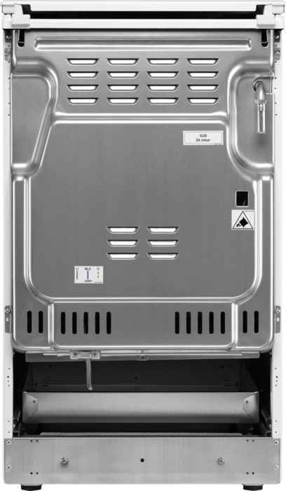 ELECTROLUX fornuis met gaskookplaat - LKG500013W