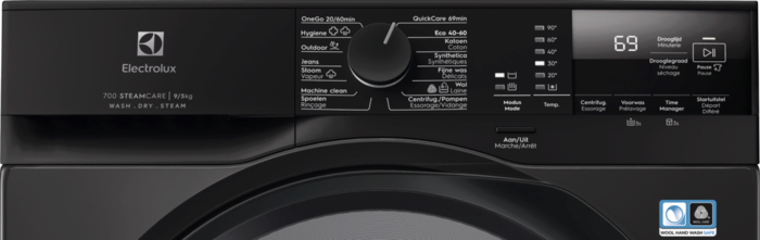 ELECTROLUX 700 Was-droogcombinatie 5 kg - EWI72954DS