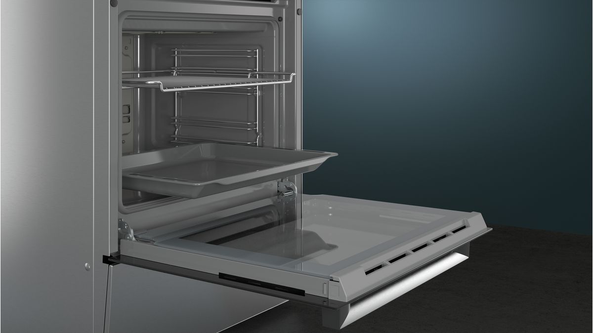 SIEMENS IQ300 fornuis met keramische kookplaat - 60cm - HK9R3A250