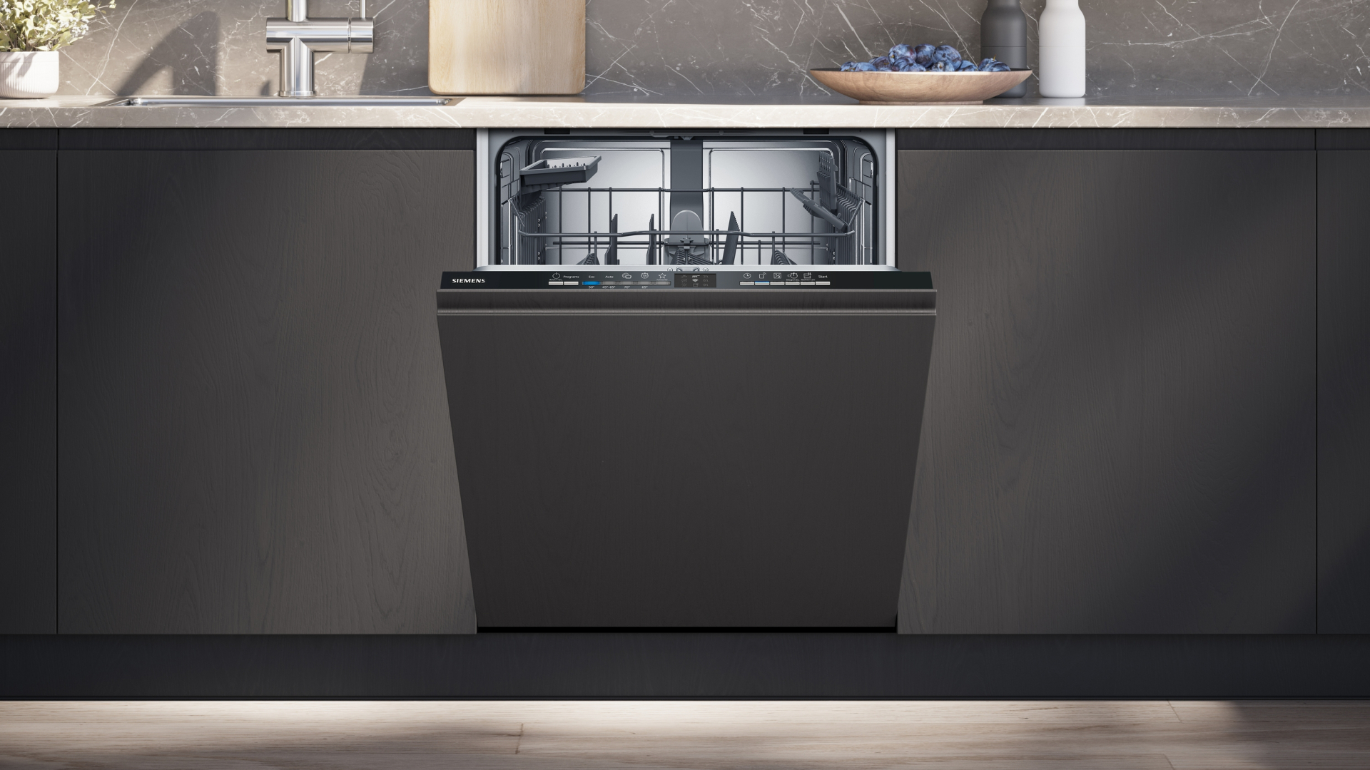 SIEMENS IQ100 vaatwasser volledig integreerbaar - SX61IX13TE