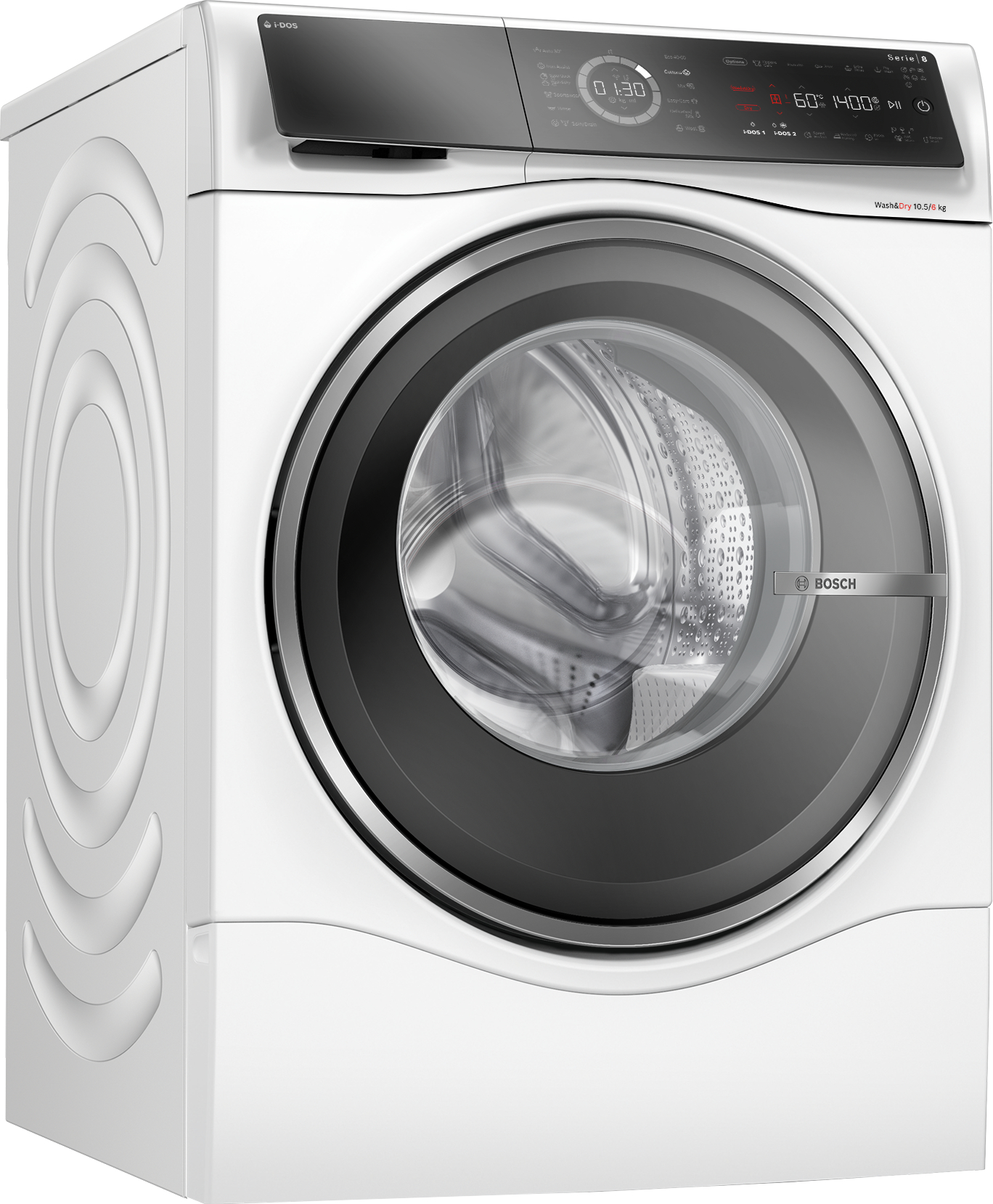 BOSCH SERIE 8 Was-droogcombinatie 6 kg - WNC254A0BY