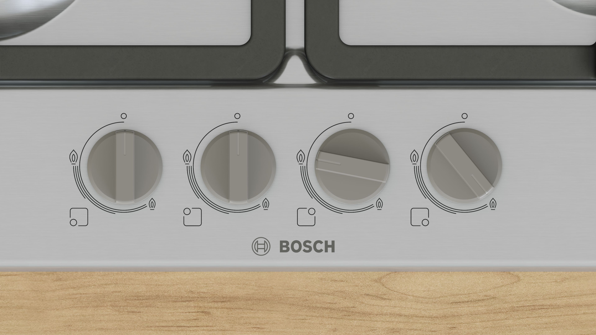 BOSCH SERIE 4 gaskookplaat - 60cm - PGH6B5K90
