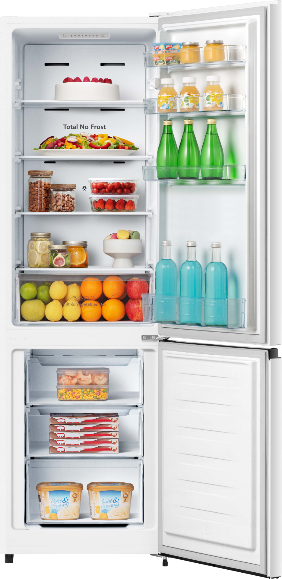 HISENSE vrijstaande koel-/vriescombinatie - 180cm - RB329N4AWE