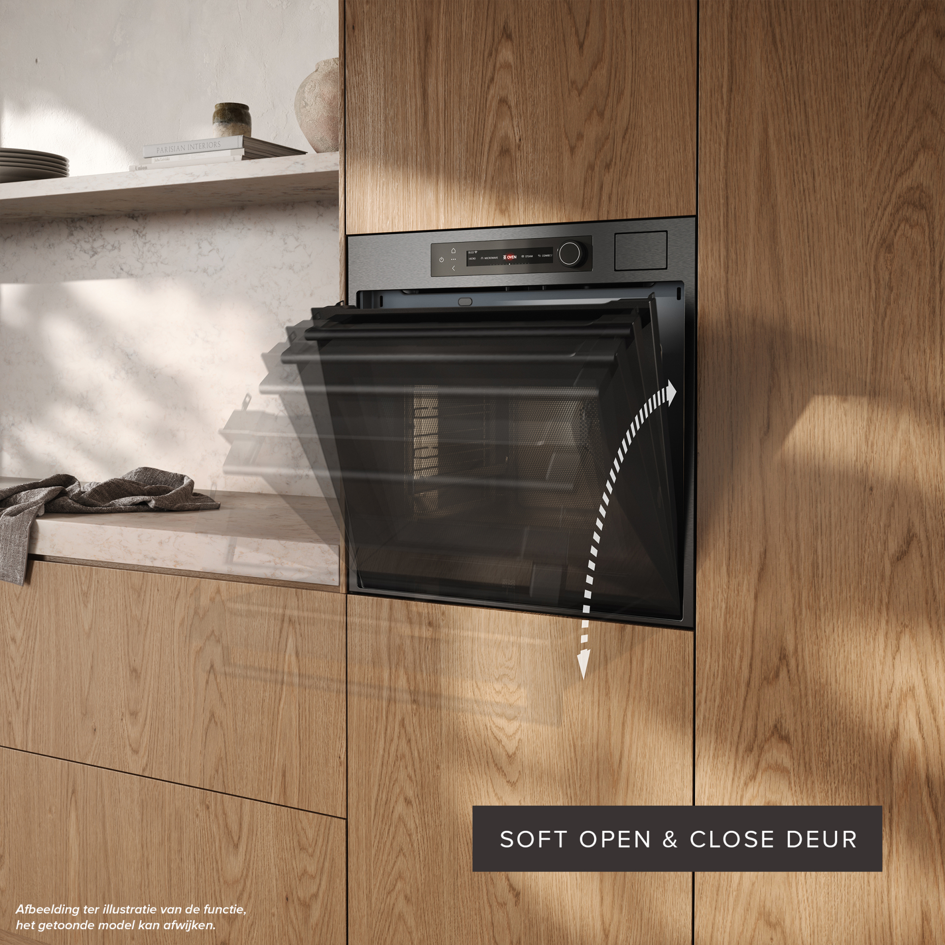 ATAG multifunctionele oven - combi - 60cm - CSX8611D