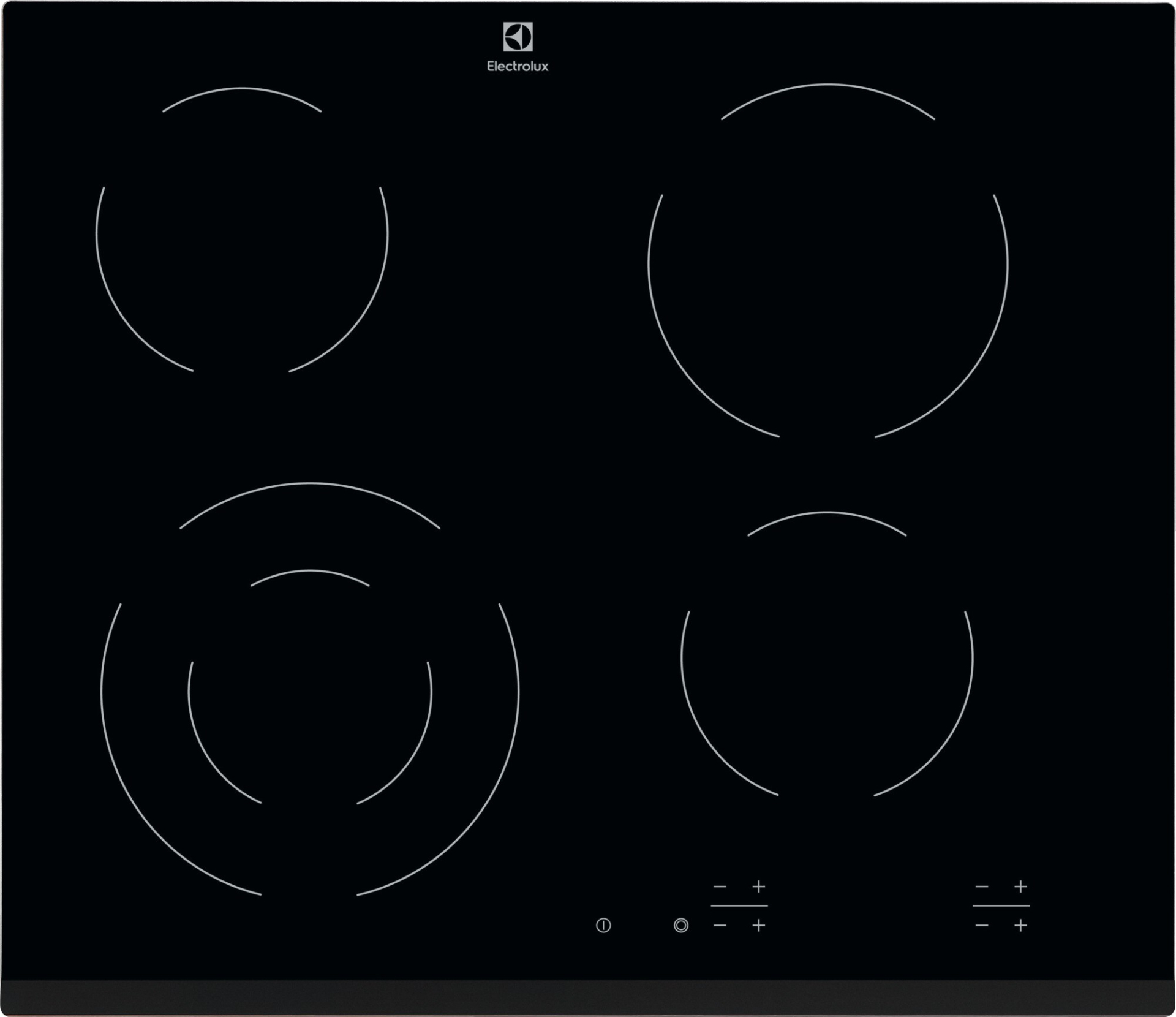 ELECTROLUX 300 vitrokeramische kookplaat - 60cm - EHF6241FOK