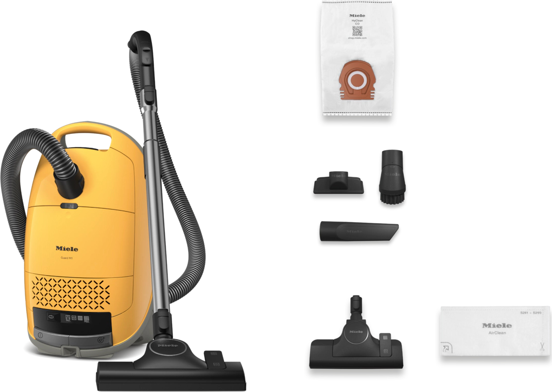 MIELE GUARD stofzuiger met zak - GUARDM1SUNSETYELLOWCE