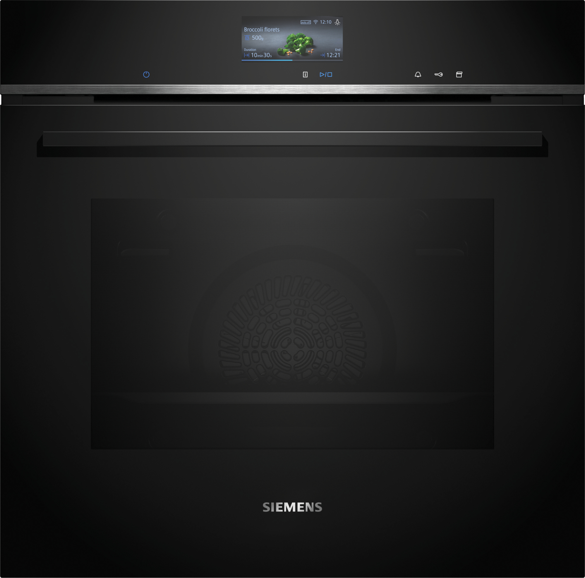 SIEMENS IQ700 multifunctionele oven met stoomtoevoeging - 60cm - HR776G3B1