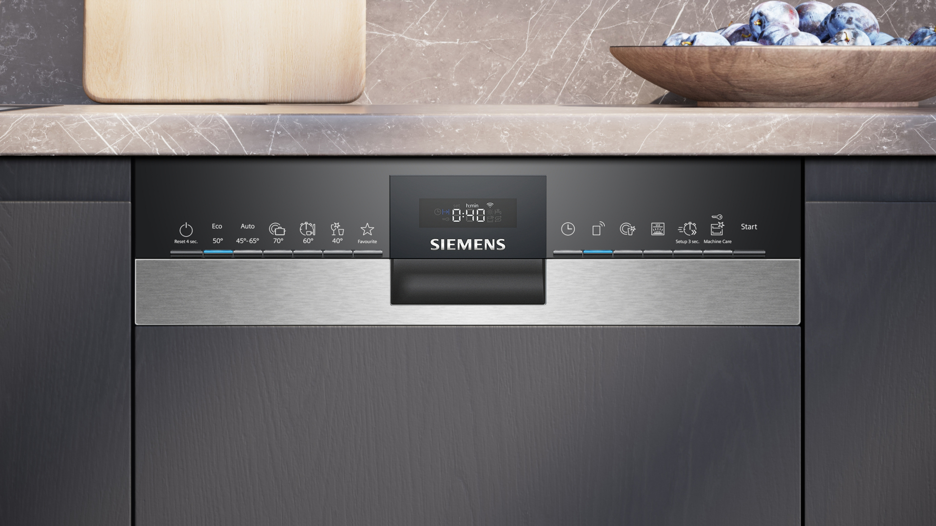 SIEMENS IQ500 vaatwasser met bedieningspaneel - SR55ZS10ME