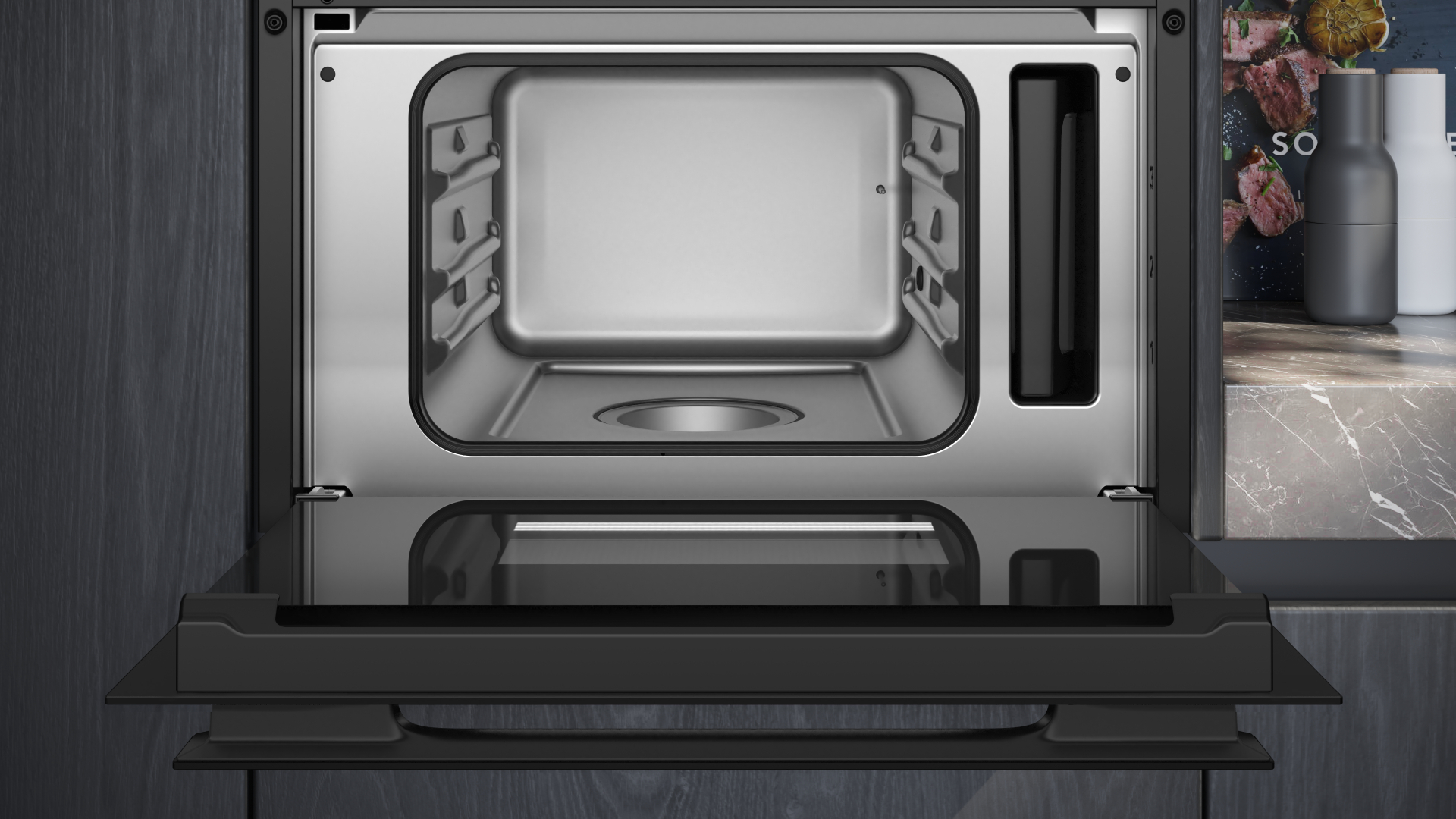 SIEMENS IQ700 stoomoven - 45cm - CD914GXB1