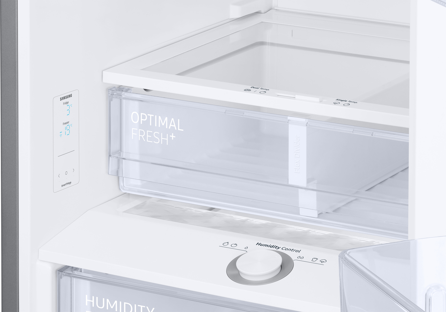 SAMSUNG vrijstaande koel-/vriescombinatie - 185cm - RB34C605CB1/EF
