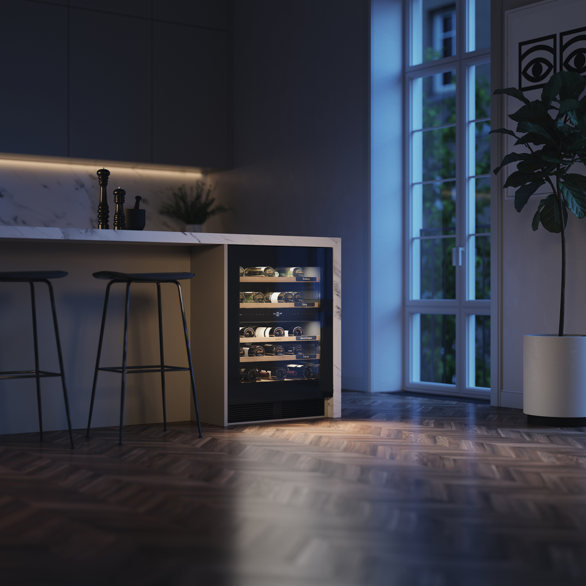ATAG Inbouw wijnklimaatkast - KU8571K2C