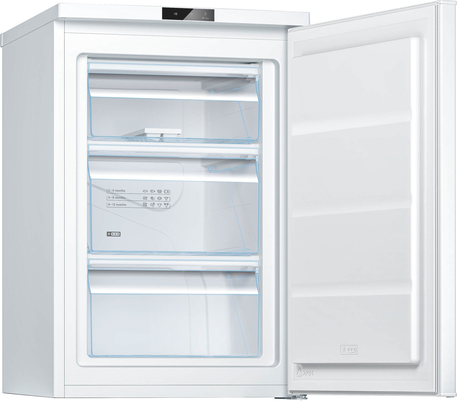 BOSCH SERIE 2 Vrijstaande vriezer - GTV15NWEB