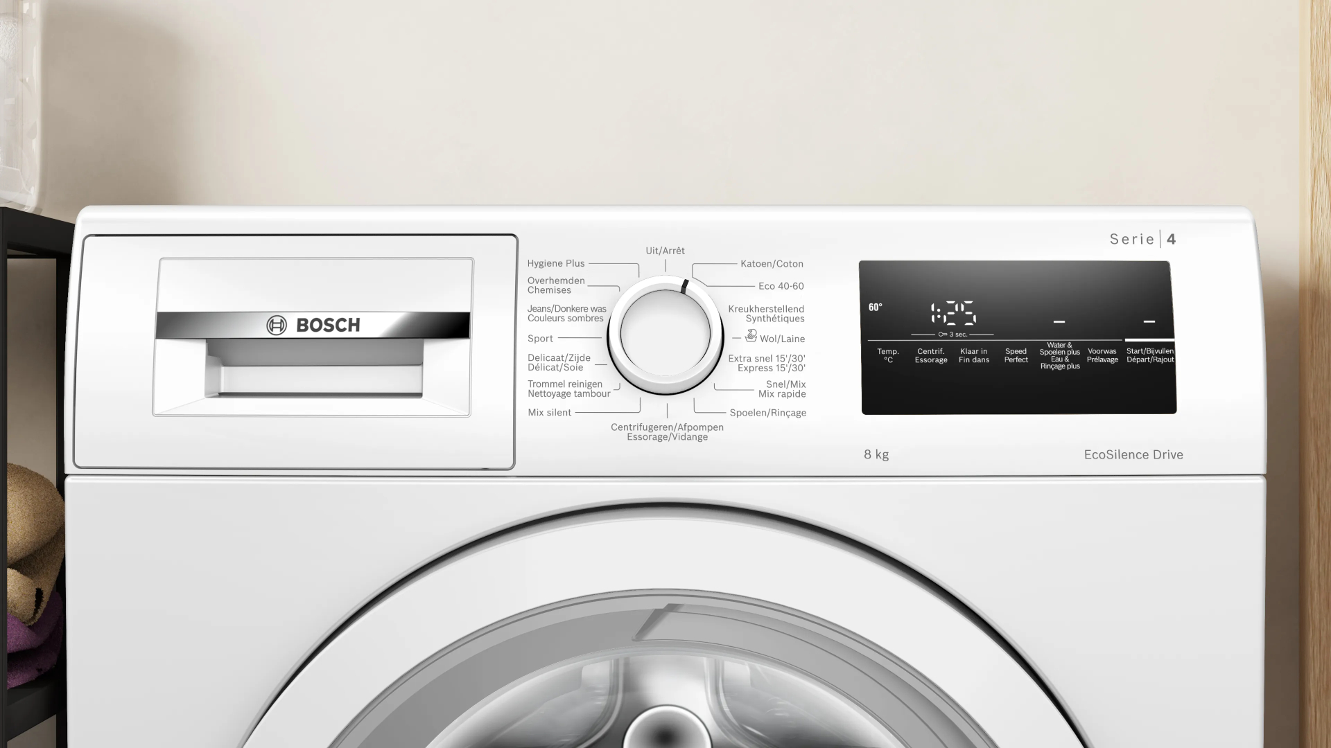 BOSCH Series 4 Wasmachine 8 kg - WAN2827YFG