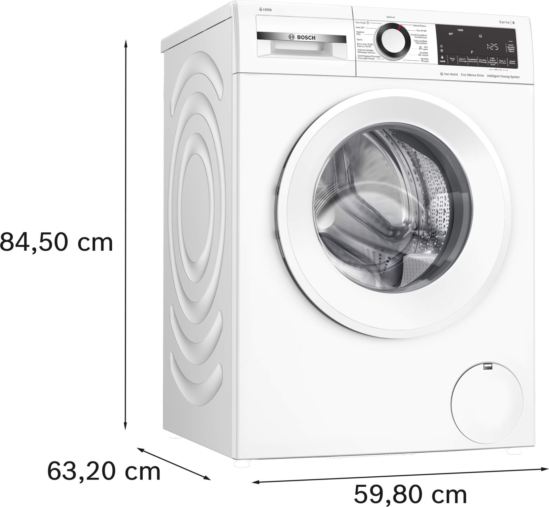 BOSCH SERIE 6 Wasmachine 9 kg - WGG244FAFG